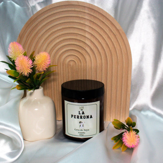 La Perrona - Vela De Soya De Vainilla